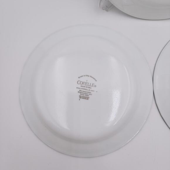 Set of 3 Corelle Callaway Salad Bread Plate 7.25 In Green White Ivy - Picture 7 of 11